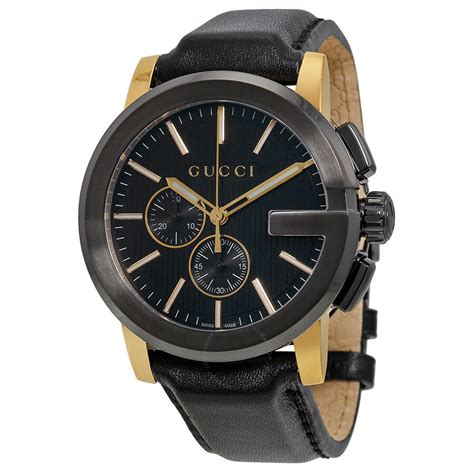 gucci black watch men|Gucci men's watches clearance sale.